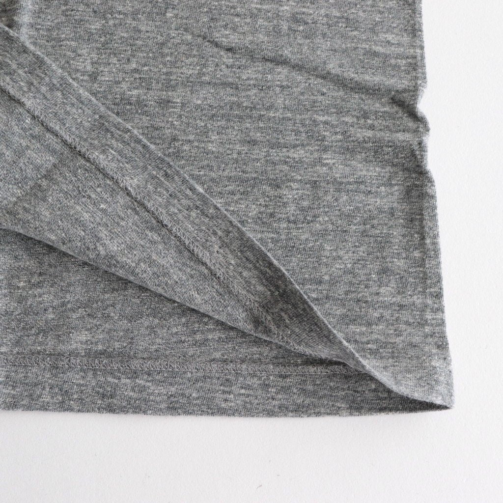 LONG SLEEVE TOP #TOP GRAY [PM-VTGT06] _ PHIGVEL MAKERS & Co