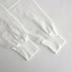 LONG SLEEVE TOP #OFF WHITE [PM-VTGT06]