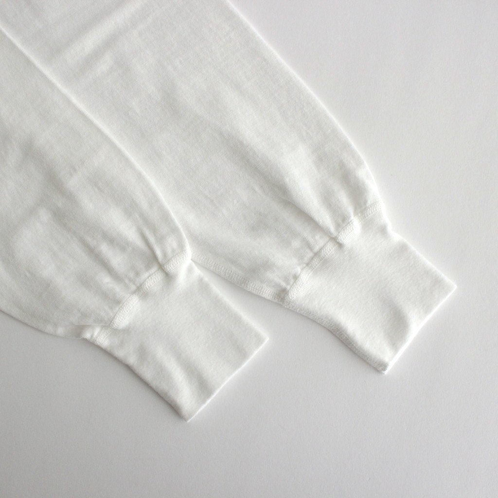 LONG SLEEVE TOP #OFF WHITE [PM-VTGT06]