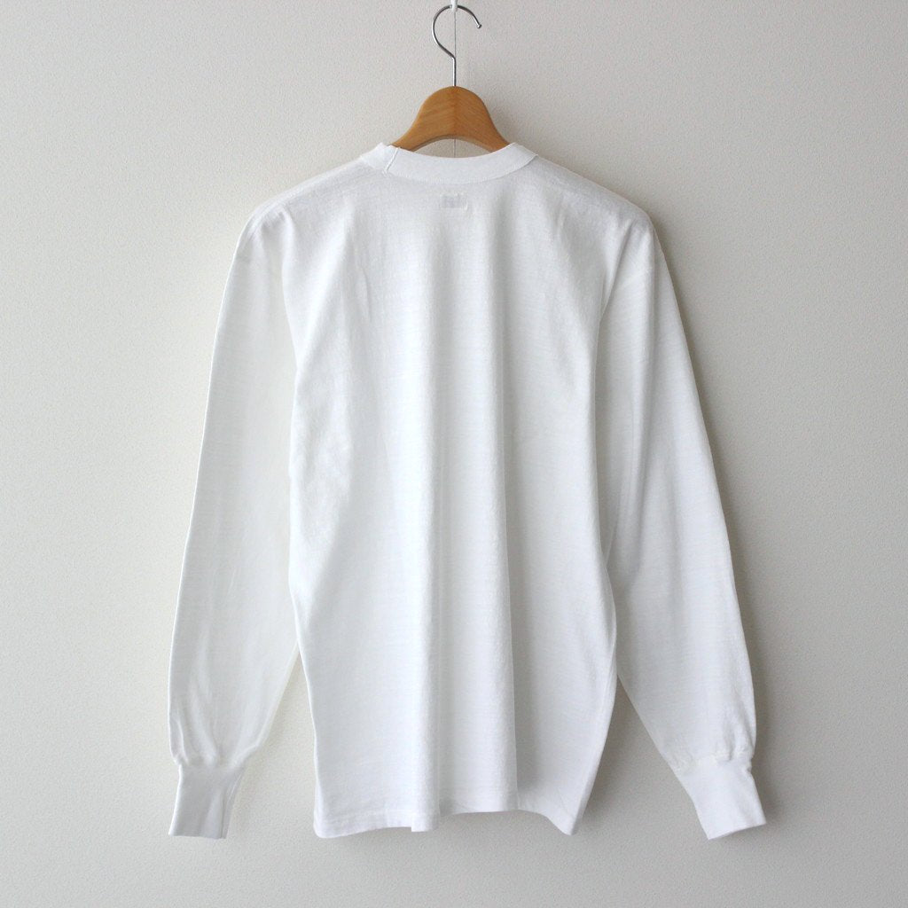 LONG SLEEVE TOP #OFF WHITE [PM-VTGT06]