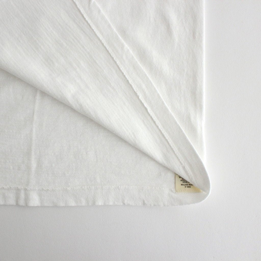 LONG SLEEVE TOP #OFF WHITE [PM-VTGT06]