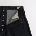 13.5OZ SELVAGE DENIM PANTS WIDE #INDIGO [BROOTS23F7]