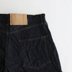 13.5OZ SELVAGE DENIM PANTS WIDE #INDIGO [BROOTS23F7]