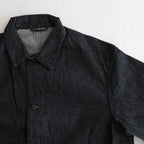 13.5OZ SELVAGE DENIM COVERALL #BLACK [BROOTS23F5]