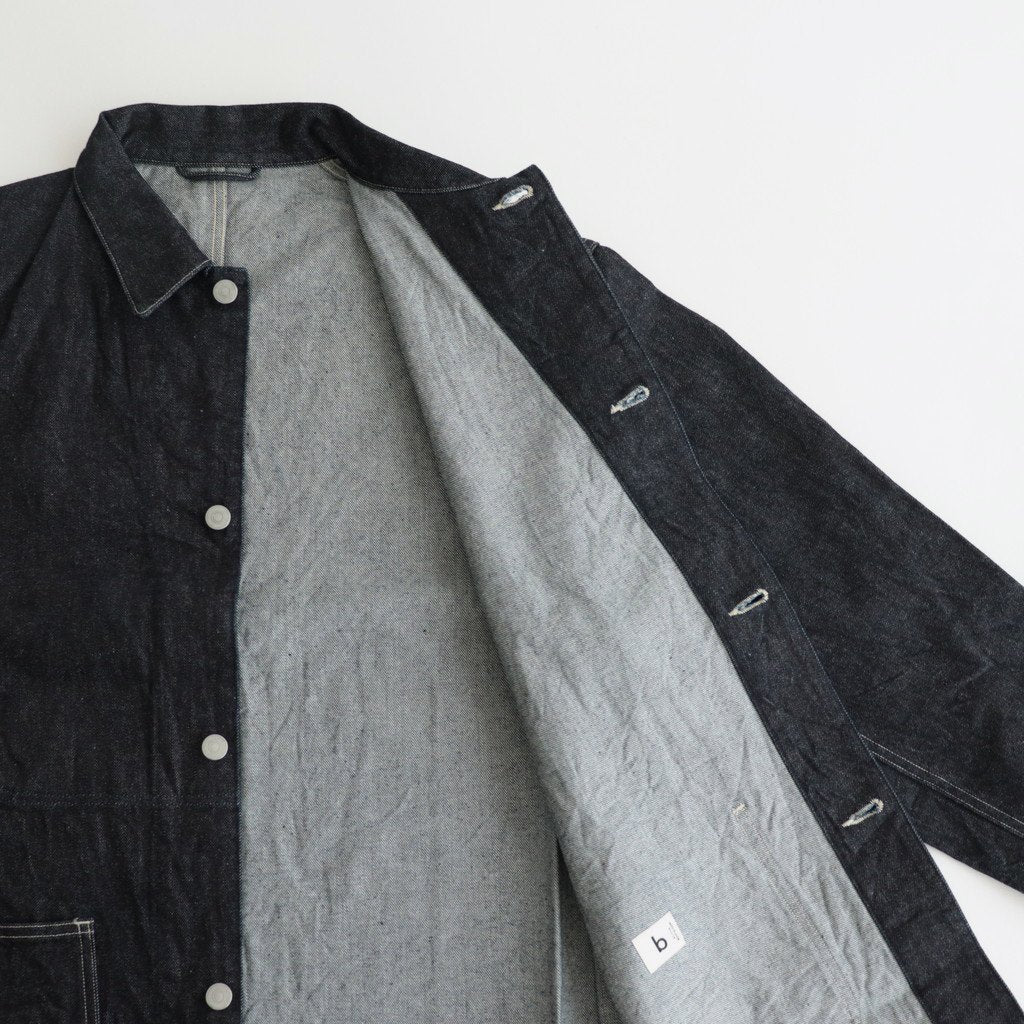 13.5OZ SELVAGE DENIM COVERALL #INDIGO [BROOTS23F5]