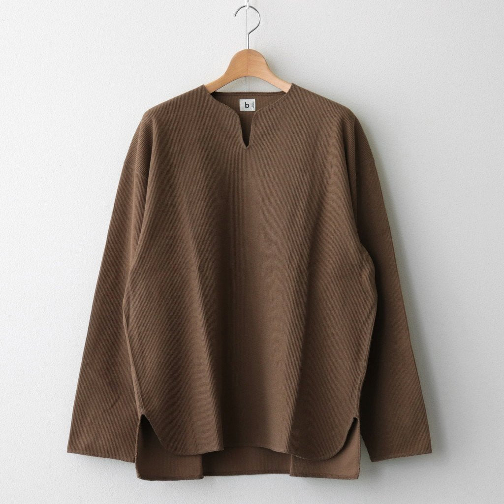 ROUGH&SMOOTH THERMAL OVER-NECK #CAMEL [BROOTS23F16] _