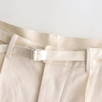 BELTED CHINOS #ECRU [BHS23F024]