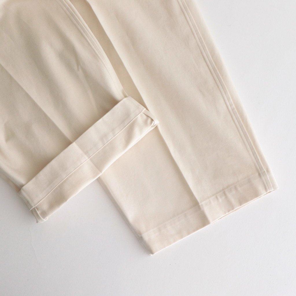 BELTED CHINOS #ECRU [BHS23F024]