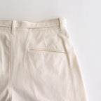 BELTED CHINOS #ECRU [BHS23F024]