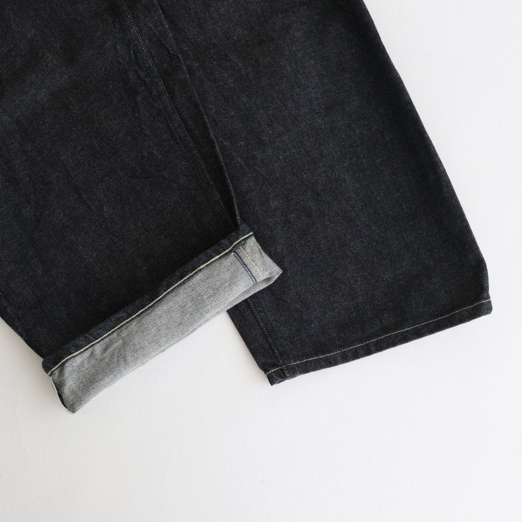 12.9OZ SELVAGE DENIM GI-BELT PANTS #INDIGO [BHS23F004] _ blurhms