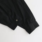 CHAMBRAY CARDIGAN SHIRT #BLACK [BHS23F020]