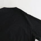 CHAMBRAY CARDIGAN SHIRT #BLACK [BHS23F020]