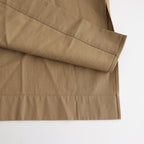 COTTON LINEN HIGH TWIST GABARDINE TUNIC OP #KHAKI [16832 55022]