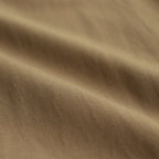 COTTON LINEN HIGH TWIST GABARDINE TUNIC OP #KHAKI [16832 55022]