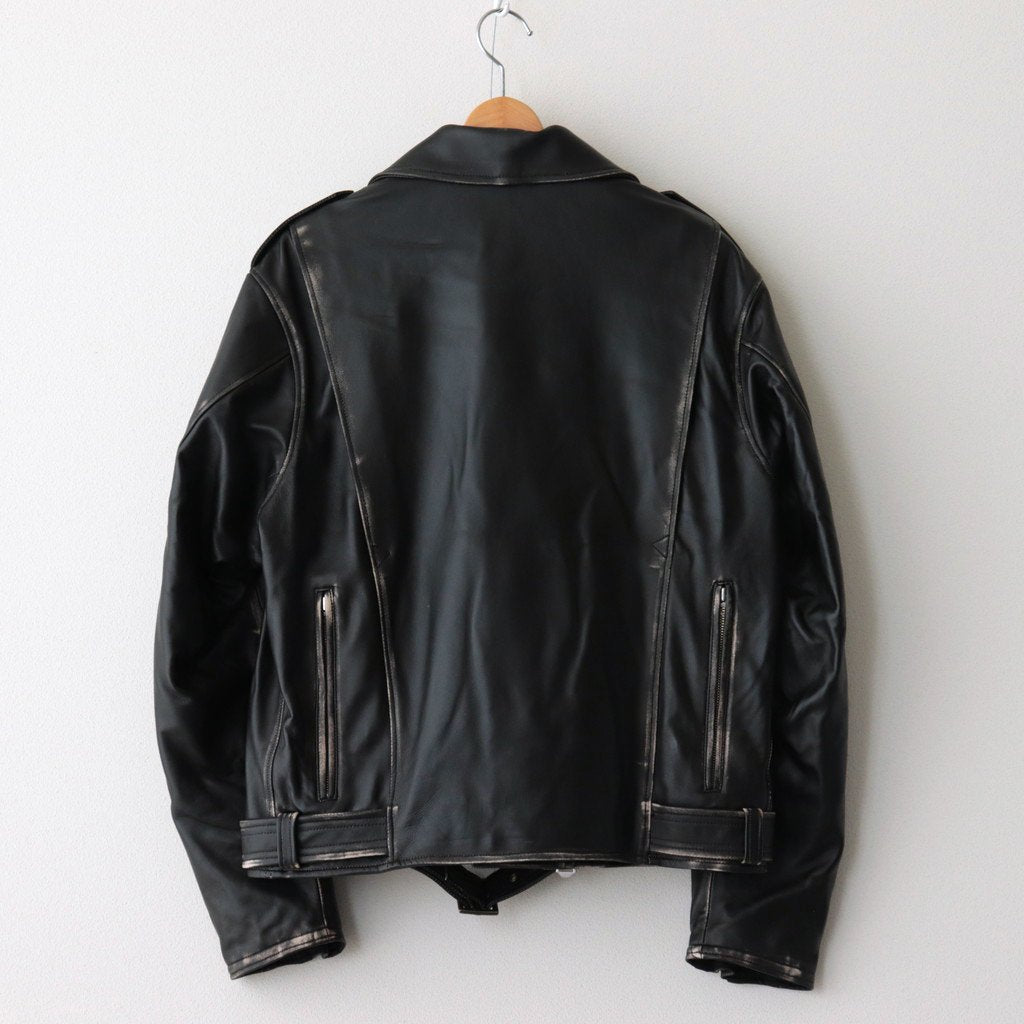 HARVIESTOUN / モーターサイクルジャケット #BLACK [DN-0201B1]