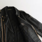 HARVIESTOUN / モーターサイクルジャケット #BLACK [DN-0201B1]