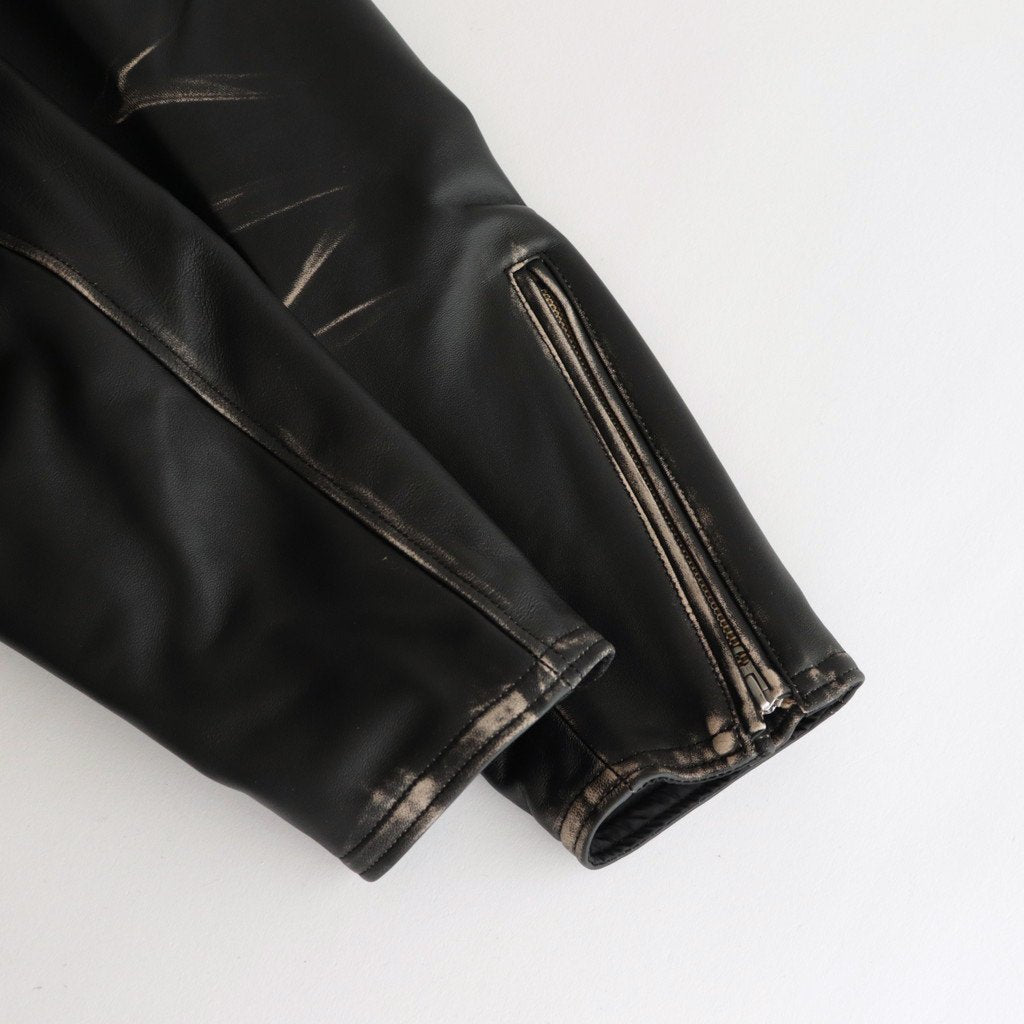 HARVIESTOUN / モーターサイクルジャケット #BLACK [DN-0201B1]