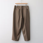 WOOL GABARDINE SLACKS #KHAKIBEIGE [BHS23F035]