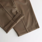 WOOL GABARDINE SLACKS #KHAKIBEIGE [BHS23F035]
