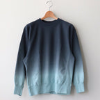 LIGHT SWEAT CREW-NECK P/O #DARKNAVY×SAXE [BHSW23F12]