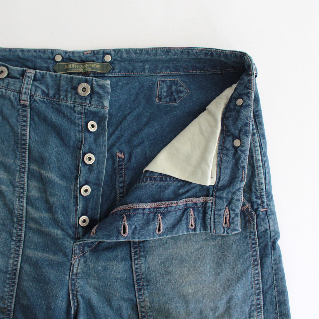 EWANS / ダブルニートラウザー #INDIGO BLUE [DN-0302T1]