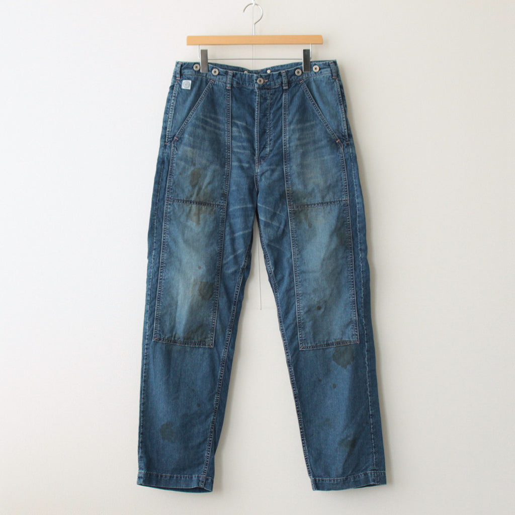 EWANS / ダブルニートラウザー #INDIGO BLUE [DN-0302T1]